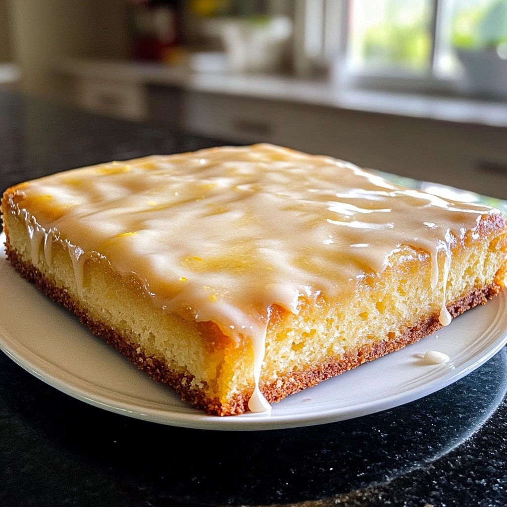 Zitronenkuchen einfach und schnell