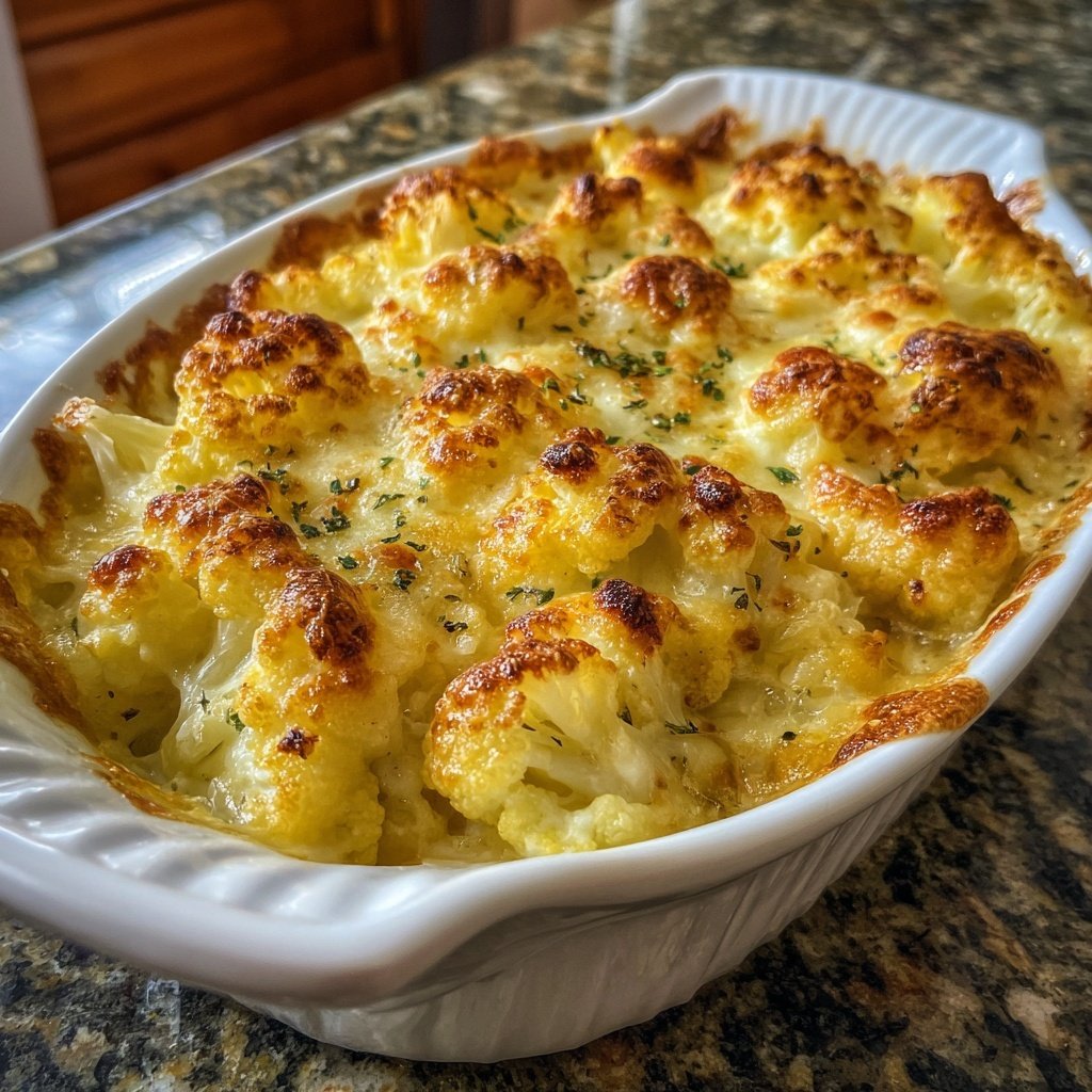 Blumenkohl Auflauf Low Carb