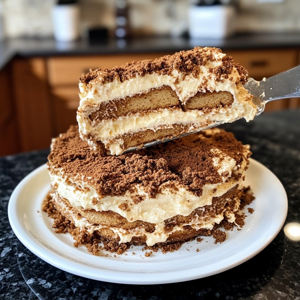 Super einfaches Lebkuchen Tiramisu ohne Ei