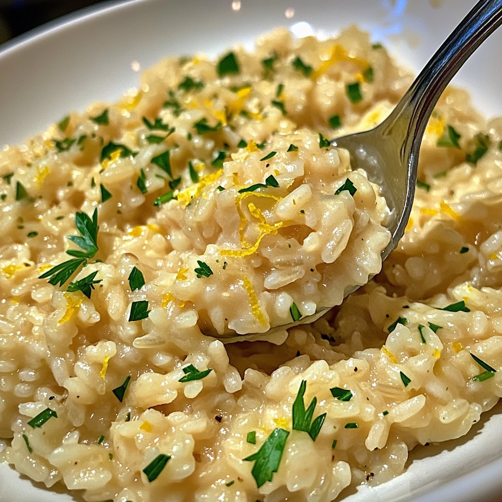 Risotto mit Zitronenschale