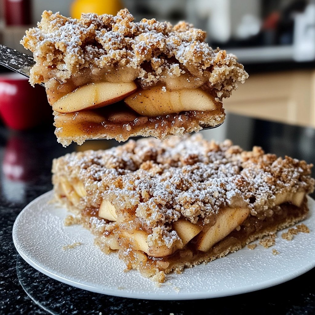 Weihnachtscrumble Dessert