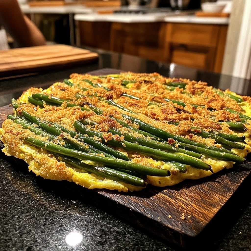 Schnibbelbohnen Pfanne – Low Carb