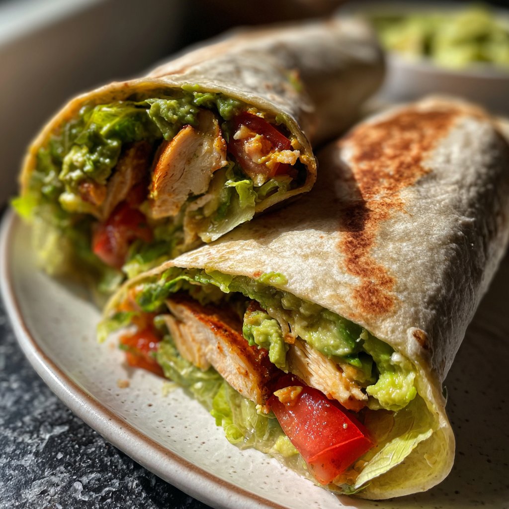 Wraps mit Avocado