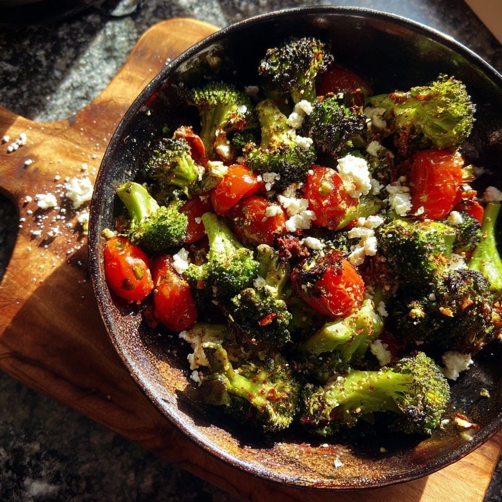 Knuspriger Brokkoli-Glückssalat